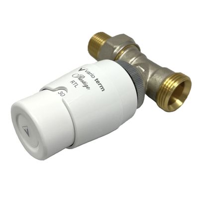 Fußbodenheizung Wasser Ventil RTL Thermostat Rücklauftemperatur 1/2 " Durchgang