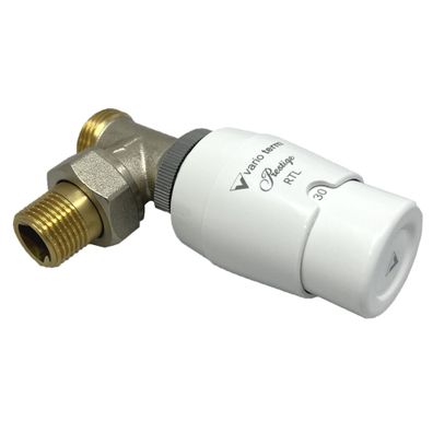 Fußbodenheizung Wasser Ventil RTL Thermostat Rücklauftemperatur 1/2 " Eck