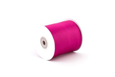 Satinband 75mm x 20m Rolle Fuchsia
