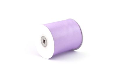 Satinband 75mm x 20m Rolle Flieder