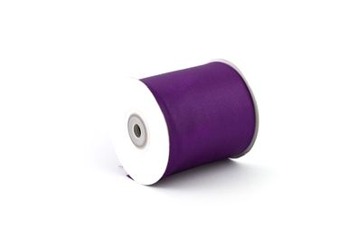 Satinband 75mm x 20m Rolle Lila