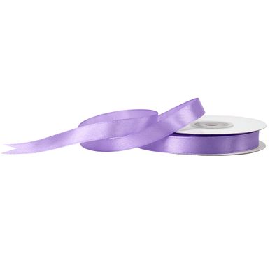Satinband 12mm x 25m Rolle Flieder