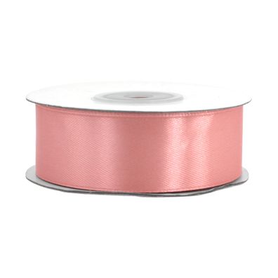Satinband 25mm x 25m Rolle Pfirsich