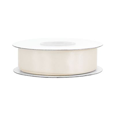 Satinband 18mm x 25m Rolle Champagner