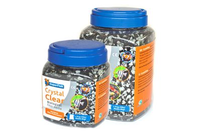 1 Liter SuperFish Crystal Clear Media Filtermaterial für klares Aquarium Wasser