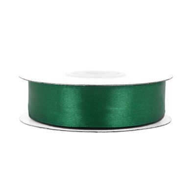 Satinband 18mm x 25m Rolle Dunkelgrün