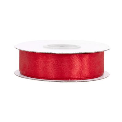 Satinband 18mm x 25m Rolle Rot