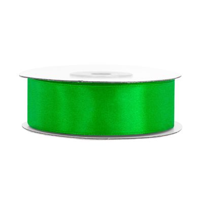 Satinband 25mm x 25m Rolle Grün