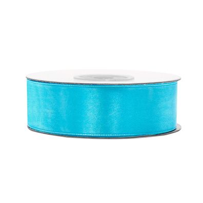 Satinband 25mm x 25m Rolle Helltürkis