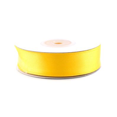 Satinband 18mm x 25m Rolle Gelb