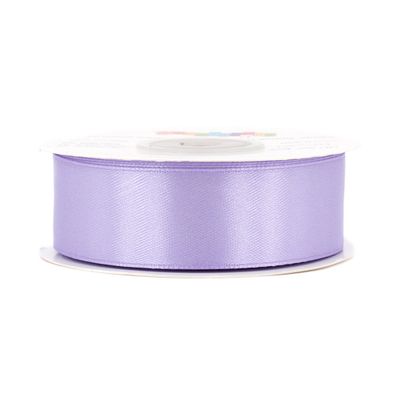 Satinband 25mm x 25m Rolle Flieder