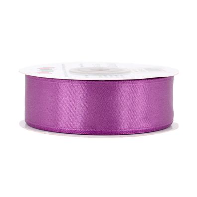 Satinband 25mm x 25m Rolle Pflaume