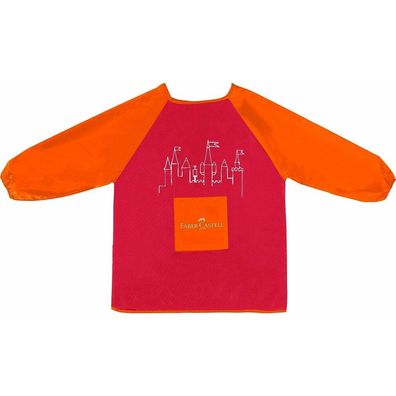 Faber-Castell FABER-CASTELL Malschürze für Kinder Farbe rot/orange