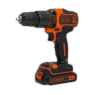 Black&Decker Akku-Schlagbohrschr.18V 2x1,5Ah Koff BDCHD18KB