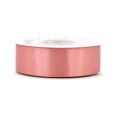 Satinband 25mm x 25m Rolle Rosegold