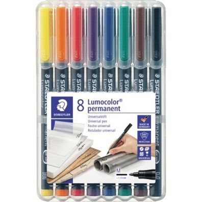 Staedtler Folienstift Lumocolor M perm 8St