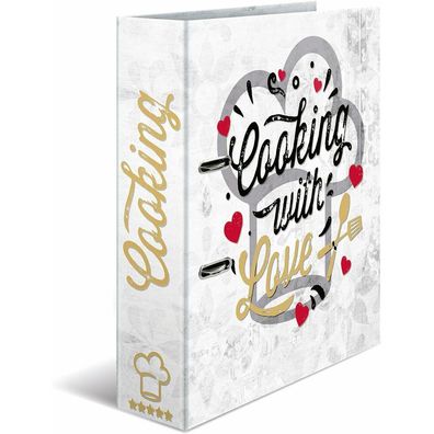 HERMA Rezeptordner Cooking with love A4