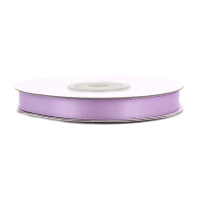 Doppelseitiges Satinband 6mm x 20m Rolle Flieder