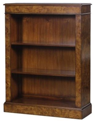 Casa Padrino Luxus Bücherschrank Braun 91 x 31 x H. 123 cm - Luxus Büromöbel