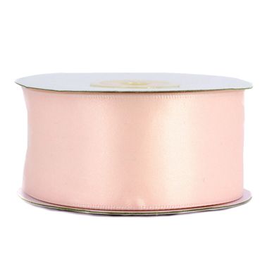 Doppelseitiges Satinband 38mm x 20m Rolle Rose