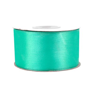Satinband 38mm x 25m Rolle Türkisgrün / Aqua
