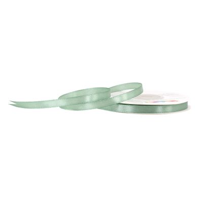 Satinband 6mm x 25m Rolle Eukalyptus