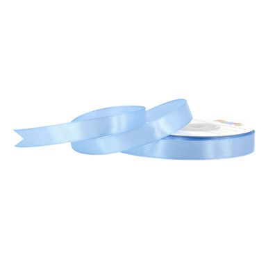 Satinband 12mm x 25m Rolle Eisblau