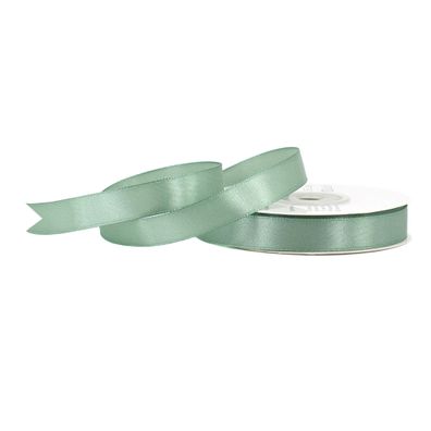 Satinband 12mm x 25m Rolle Eukalyptus