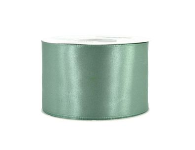 Satinband 50mm x 25m Rolle Eukalyptus