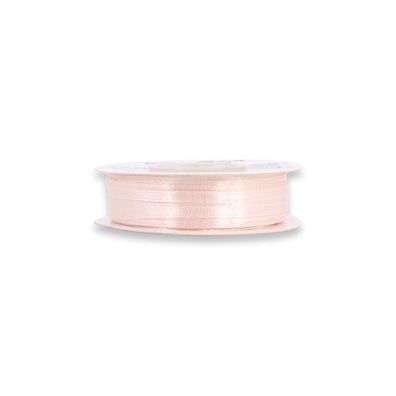 Satinband 3mm x 50m Rolle Blush Rosé
