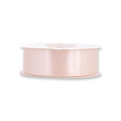 Satinband 25mm x 25m Rolle Blush Rosé