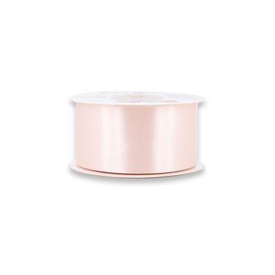Satinband 38mm x 25m Rolle Blush Rosé