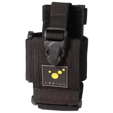 tee-uu RING Digitalfunk/Smartphone Holster 13 x 7 x 4 cm Schwarz Handyholster
