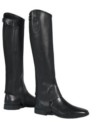 Wadenchaps SOFT in schwarz und dunkelbraun