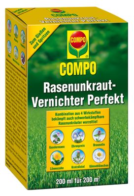 COMPO Rasenunkraut-Vernichter Perfekt, 200 ml