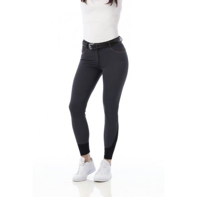 Equithème Kyra Reithosen in grau und marineblau