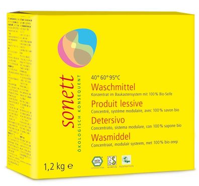 Sonett Waschmittel Pulver Konzentrat 1,2 kg