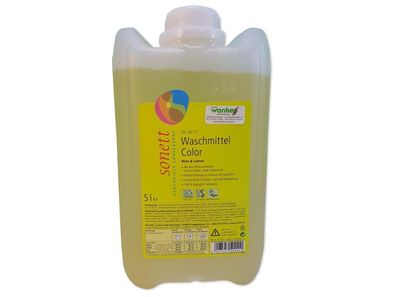 Sonett Waschmittel Color Mint & Lemon 5 l