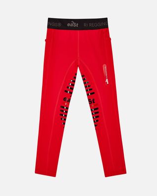 eaSt REGGINGS® R1 Kids Reitleggings in Signature red