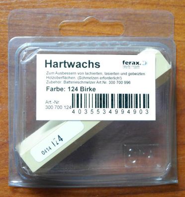 Ferax Hartwachs zum Ausbessern (verschiedene Farben)