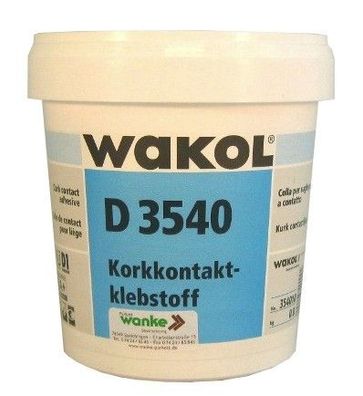 Wakol D 3540 Korkkontaktklebstoff 800 g