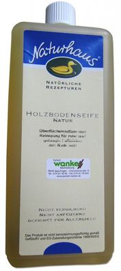 Naturhaus Holzbodenseife Natur 1 L