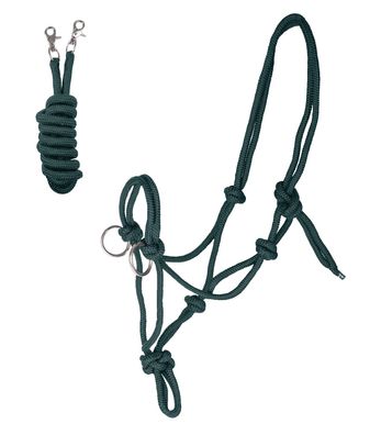 Waldhausen Knotenhalfter mit Zügel durch die Snap-Karabiner abnehmbar