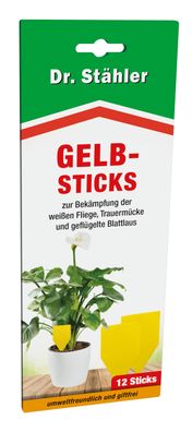 DR. Stähler Gelb-Sticks, 12 Stück