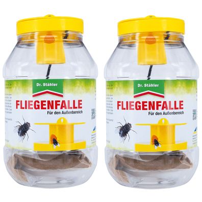 2 x DR. Stähler Fliegenfalle für den Außenbereich, 1 Stück