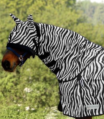 Waldhausen Fliegenhalsdecke Zebra Fliegenschutz