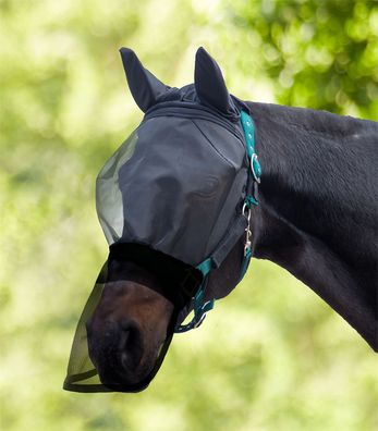 Waldhausen Premium Fliegenmaske, mit Ohren- und Nasenschutz