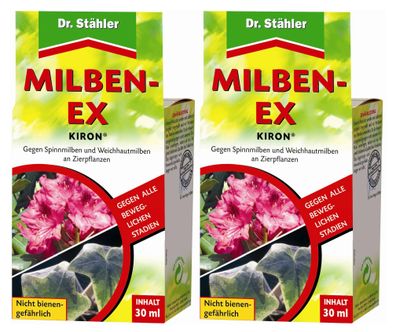2 x DR. Stähler Kiron® Milben-Ex, 30 ml
