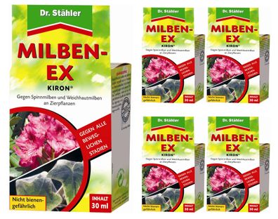 5 x DR. Stähler Kiron® Milben-Ex, 30 ml