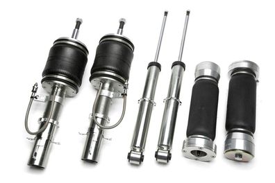TA Technix Airride Luftdämpfer VORNE + HINTEN MIT Gewinde - AUDI A3 GOLF 4